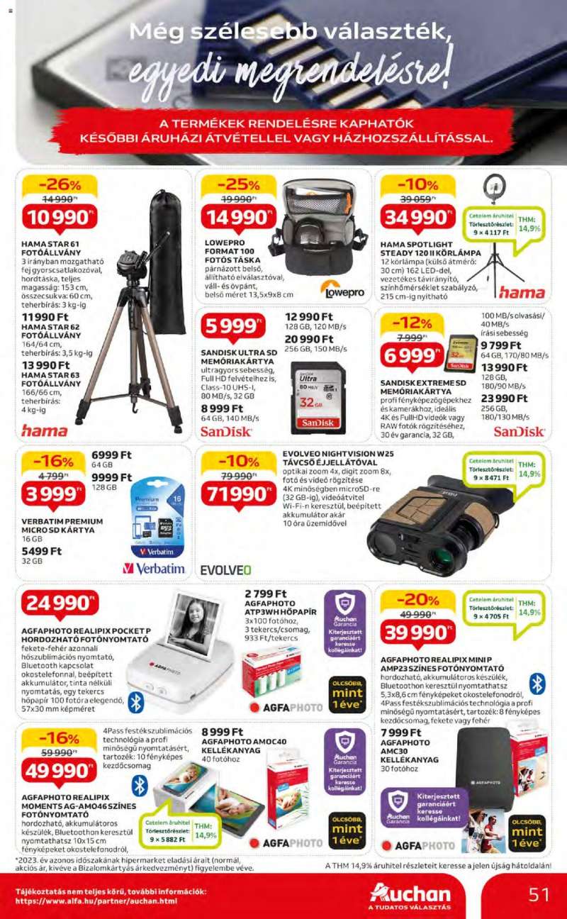 Auchan Akciós újság Auchan 51 oldal