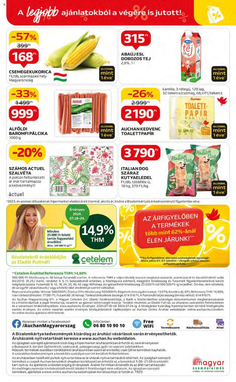 Auchan Akciós újság Auchan 54 oldal