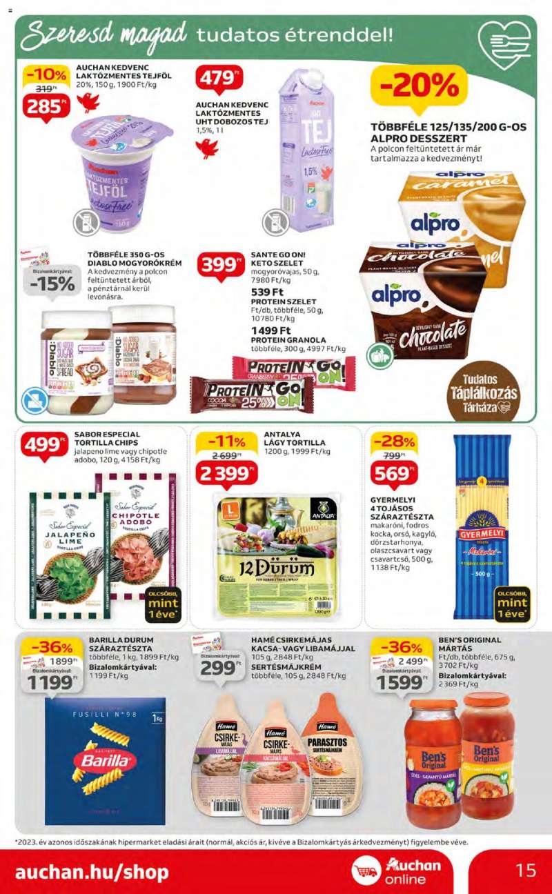 Auchan Akciós újság Auchan 14 oldal
