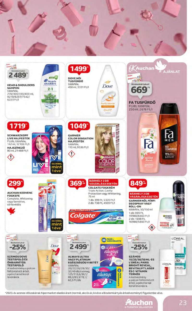 Auchan Akciós újság Auchan 20 oldal