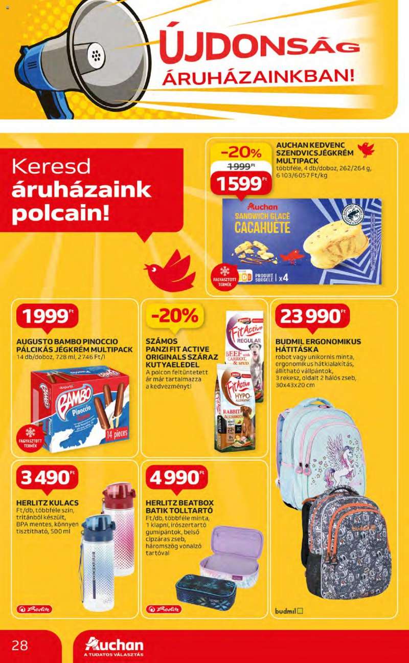 Auchan Akciós újság Auchan 24 oldal