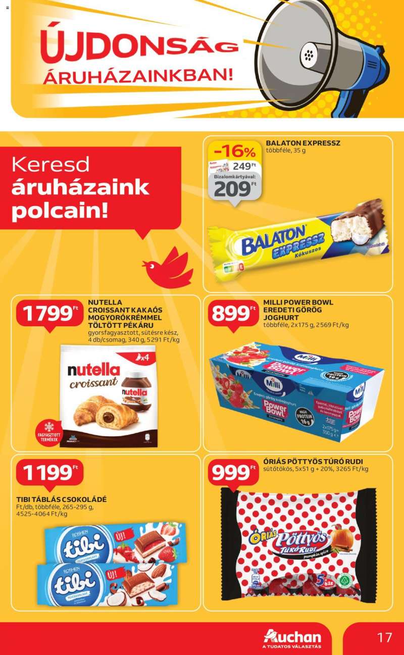 Auchan Akciós újság Auchan 17 oldal