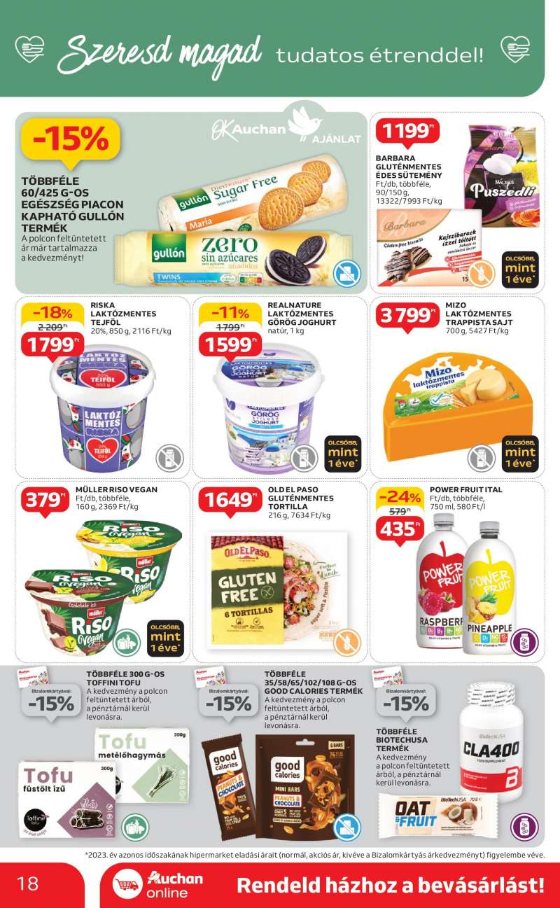 Auchan Dunakeszi Akciós Újság Auchan 18 oldal