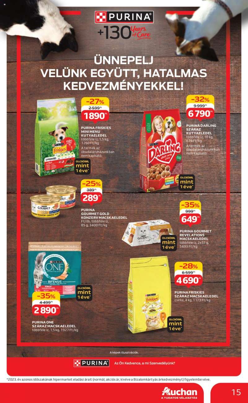 Auchan 2 hetes ismert márkák ajánlataink 15 oldal