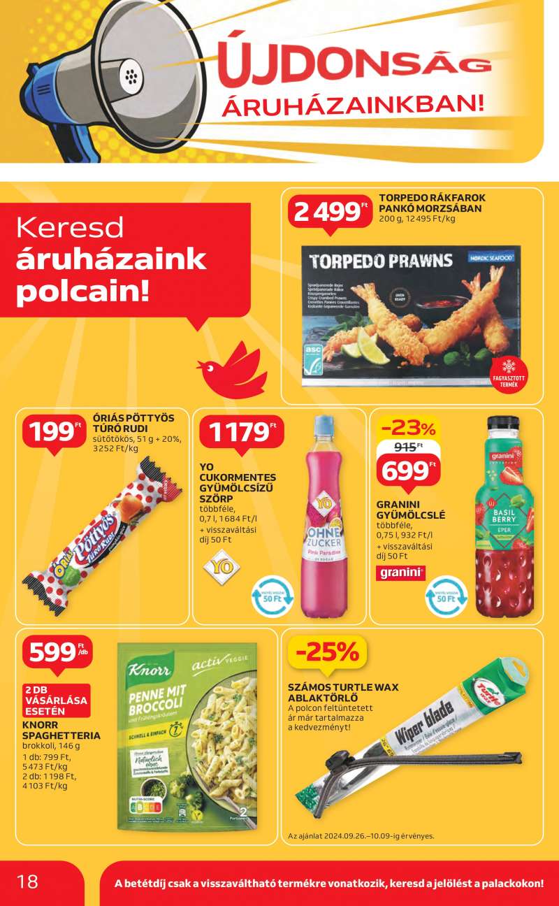 Auchan Akciós újság Auchan 18 oldal