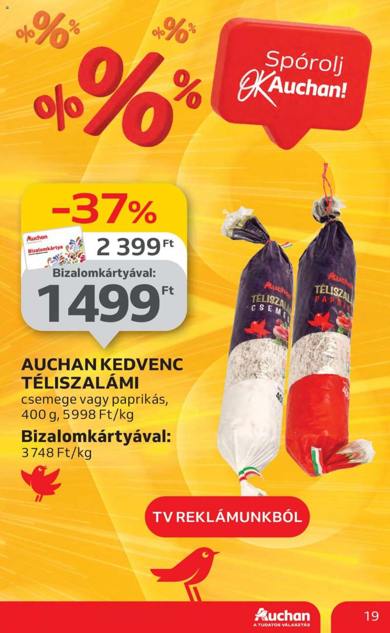 Auchan Akciós újság Auchan 19 oldal