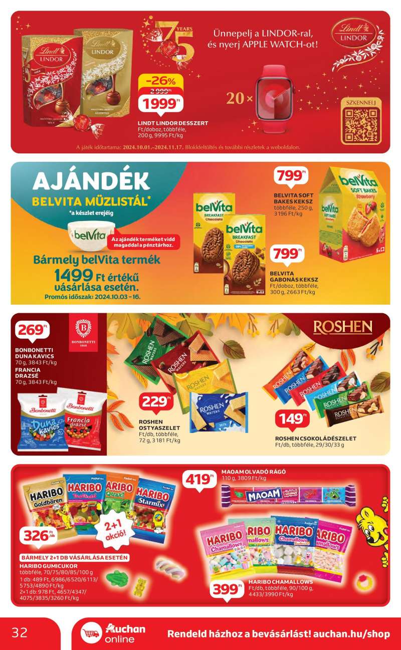 Auchan Törökbálint Akciós Újság Auchan 32 oldal