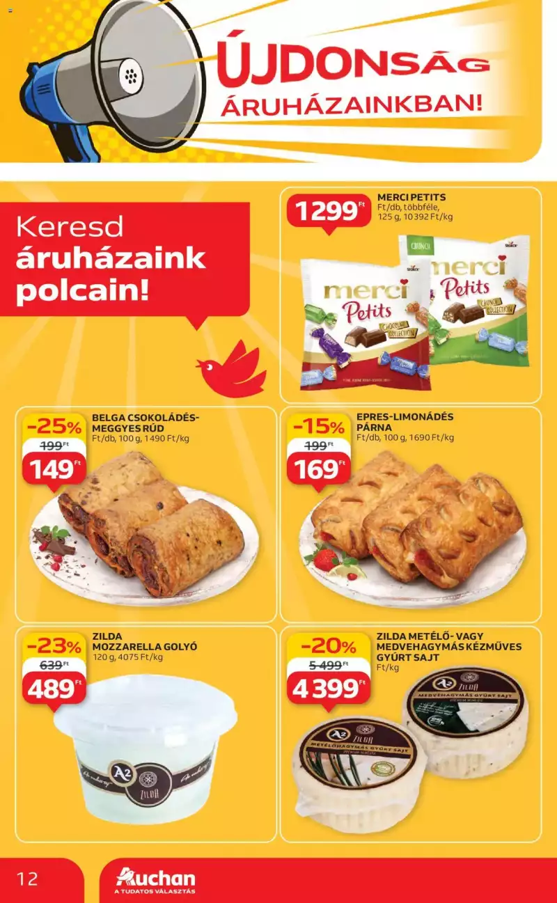 Auchan Akciós újság Auchan 12 oldal