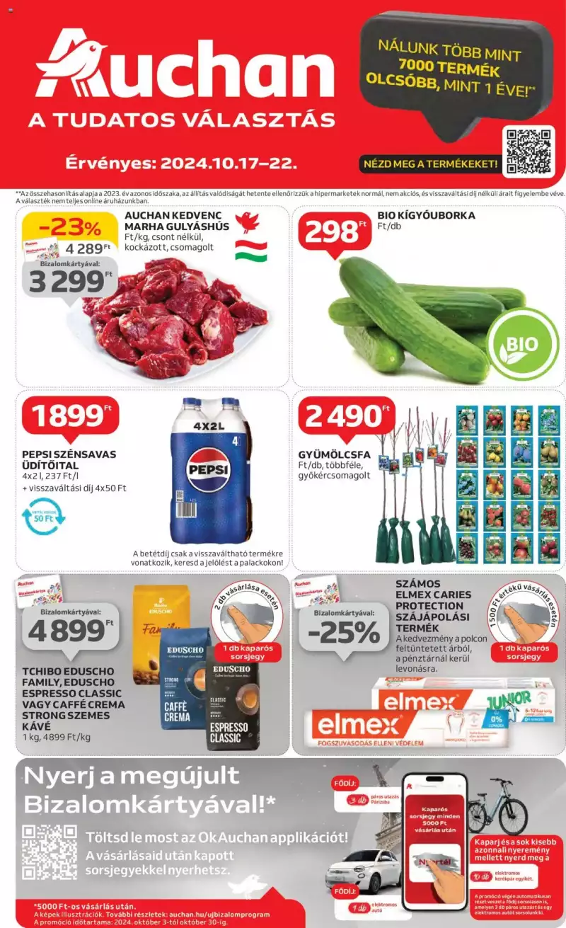 Auchan Akciós újság Auchan 1 oldal