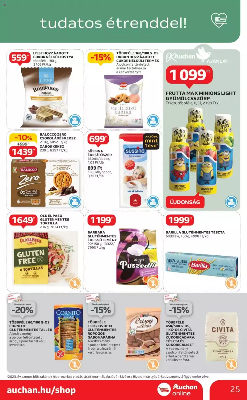 Auchan Akciós újság Auchan 25 oldal