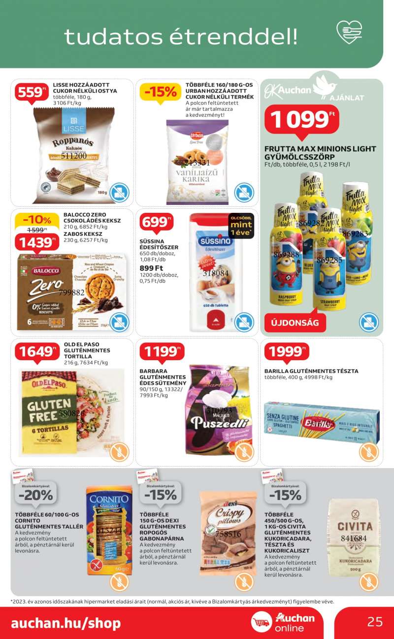 Auchan Akciós újság Auchan 25 oldal