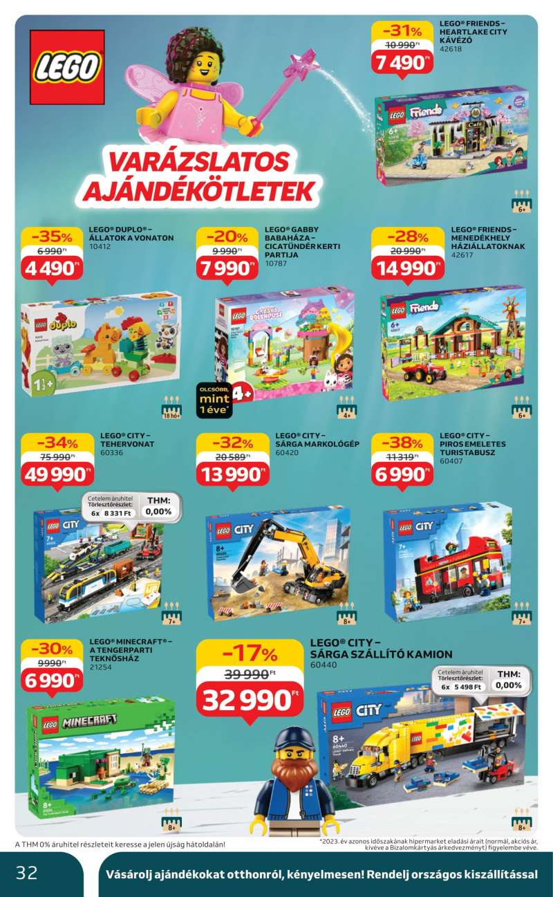 Auchan Auchan Karácsonyi játék ajánlataink / Hipermarket 32 oldal