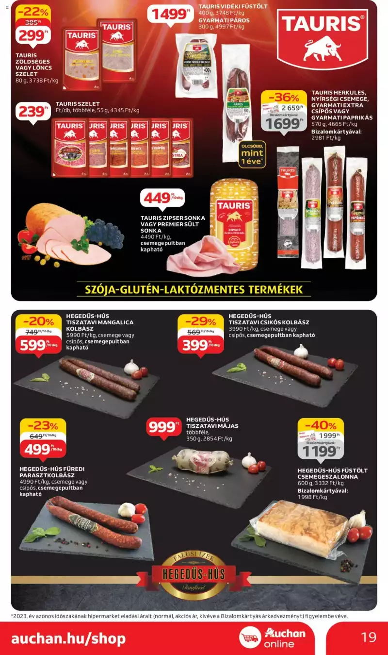 Auchan Black Friday 19 oldal