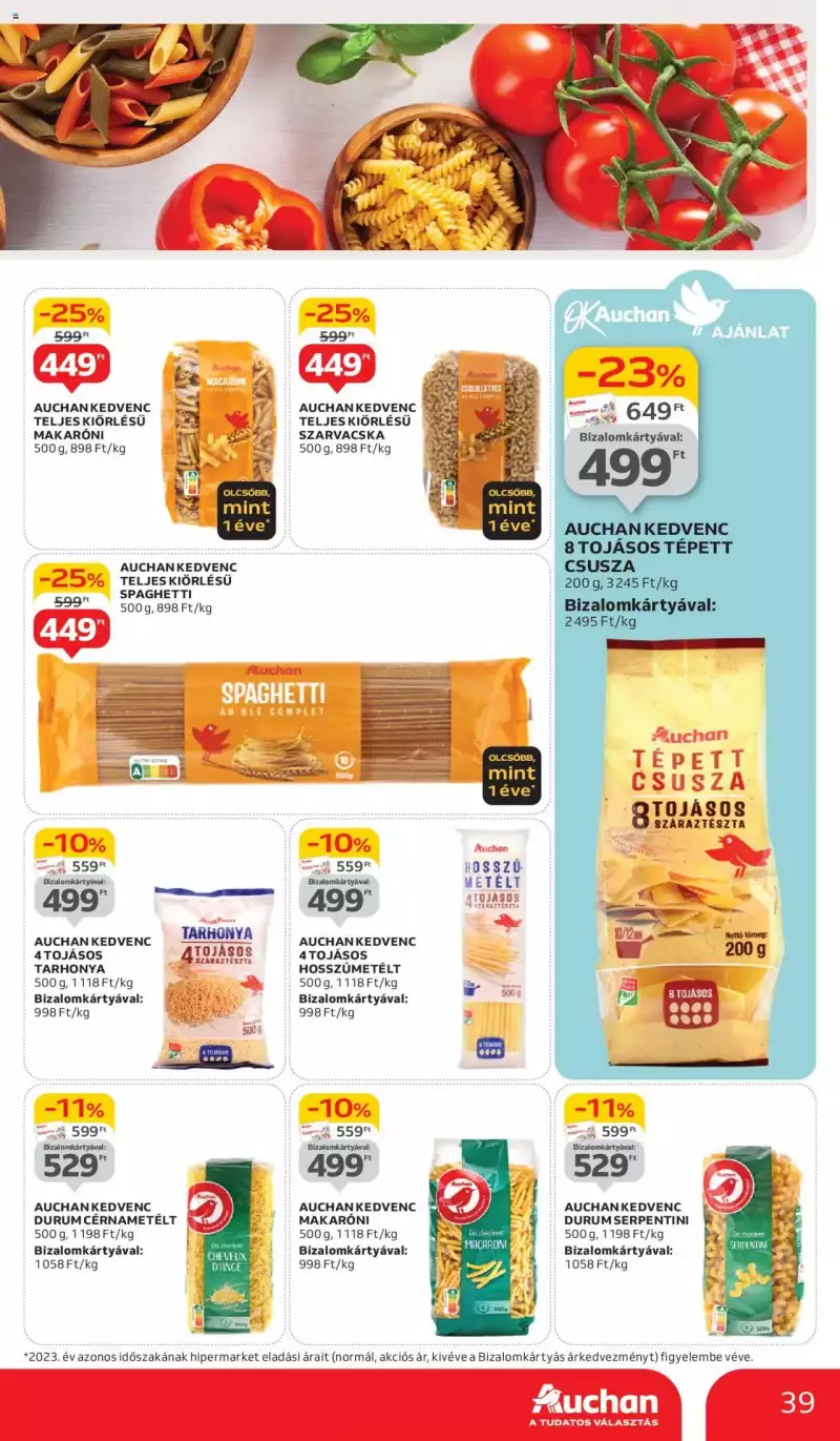 Auchan Black Friday 39 oldal