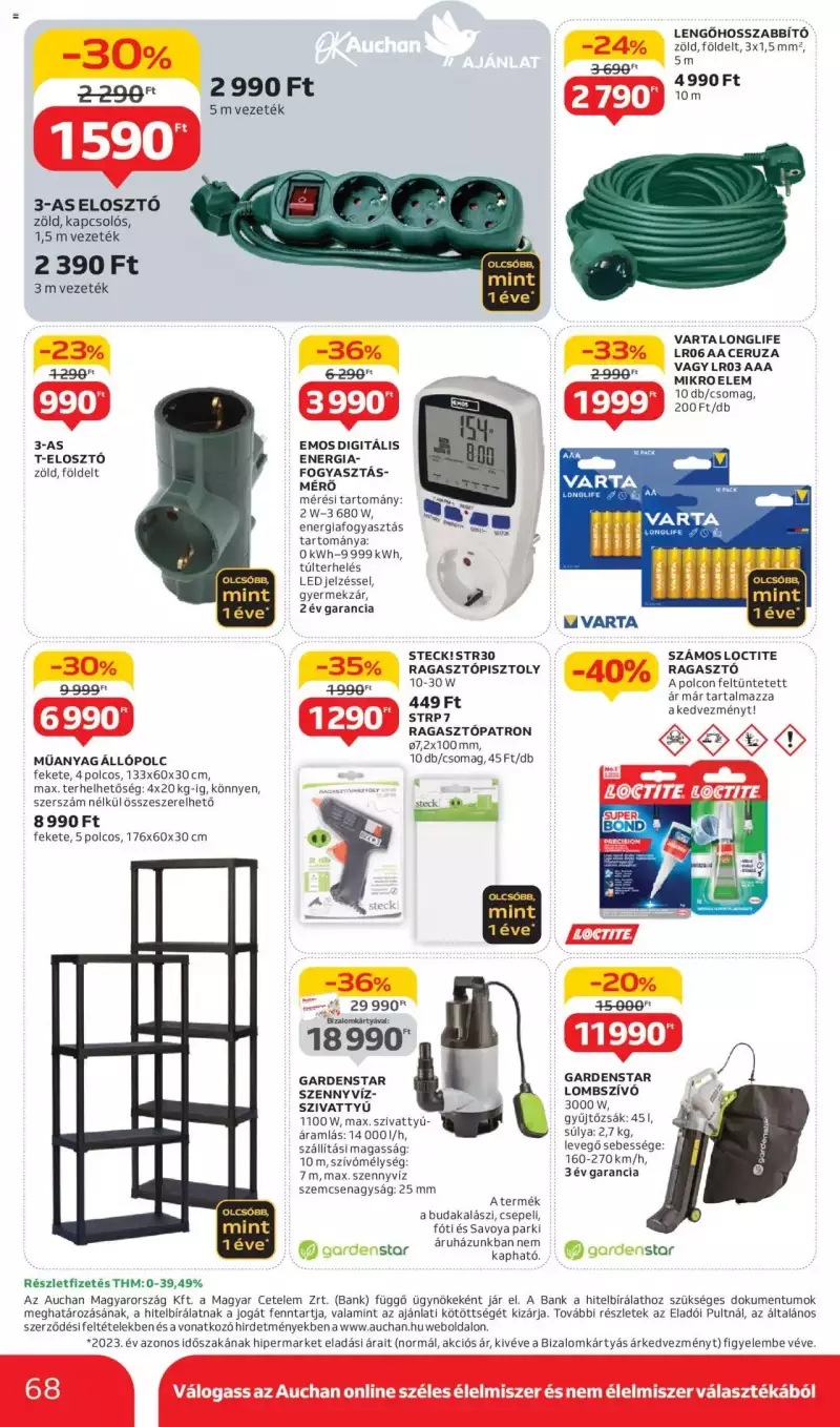 Auchan Black Friday 68 oldal