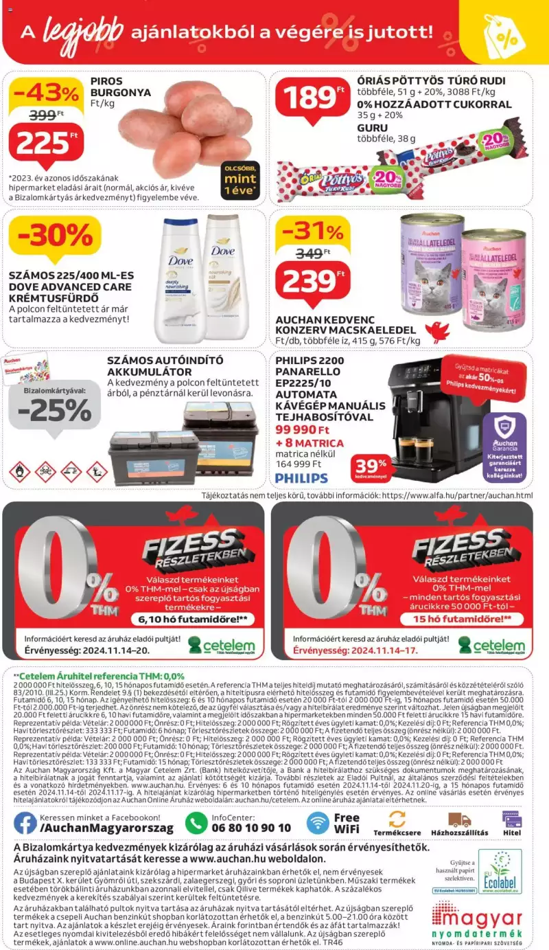 Auchan Black Friday 72 oldal