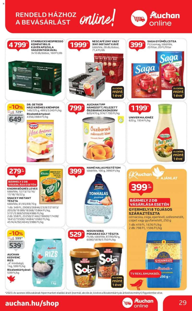 Auchan Black Friday 29 oldal