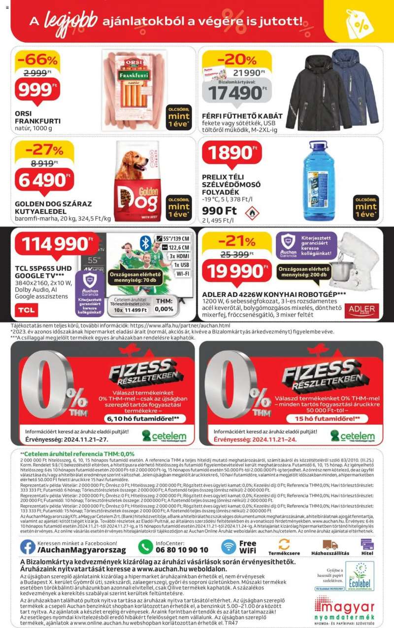 Auchan Black Friday 56 oldal