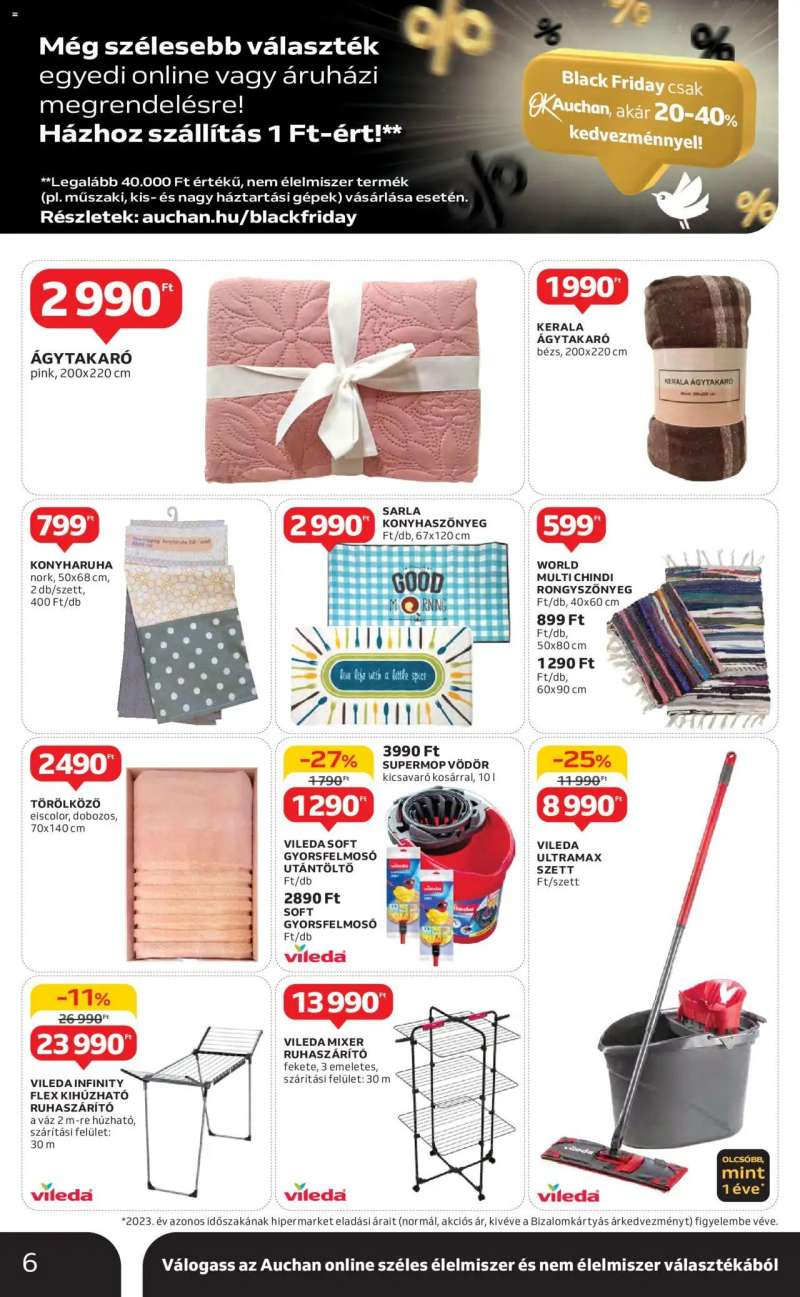 Auchan Black Friday 6 oldal