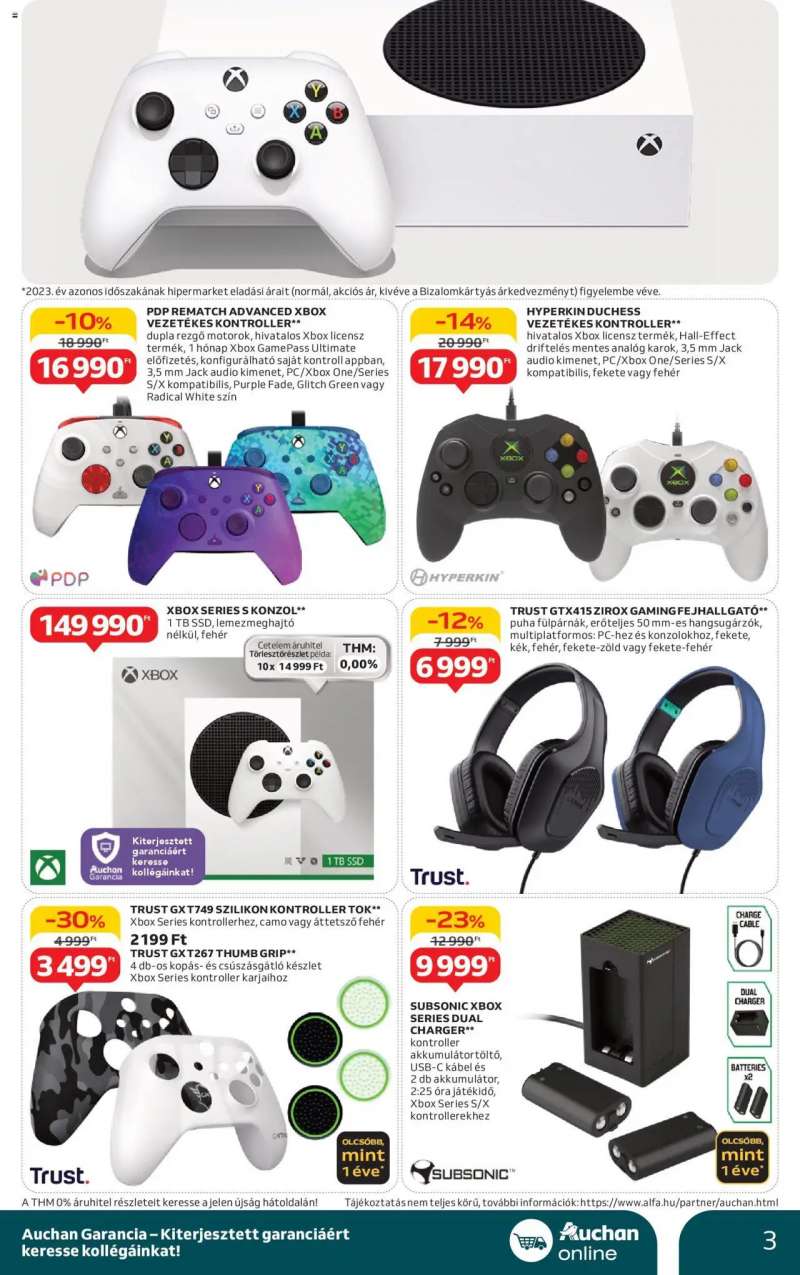 Auchan Karácsonyi Gamer Ajánlataink 3 oldal