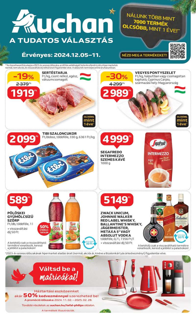 Auchan Szekszárd Akciós Újság Auchan 1 oldal