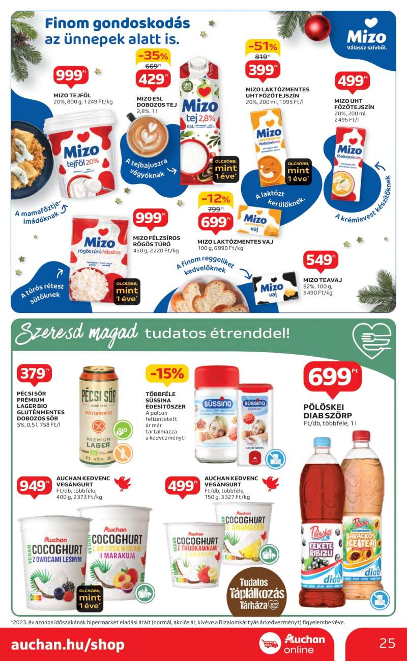 Auchan Akciós Újság Hipermarket 25 oldal