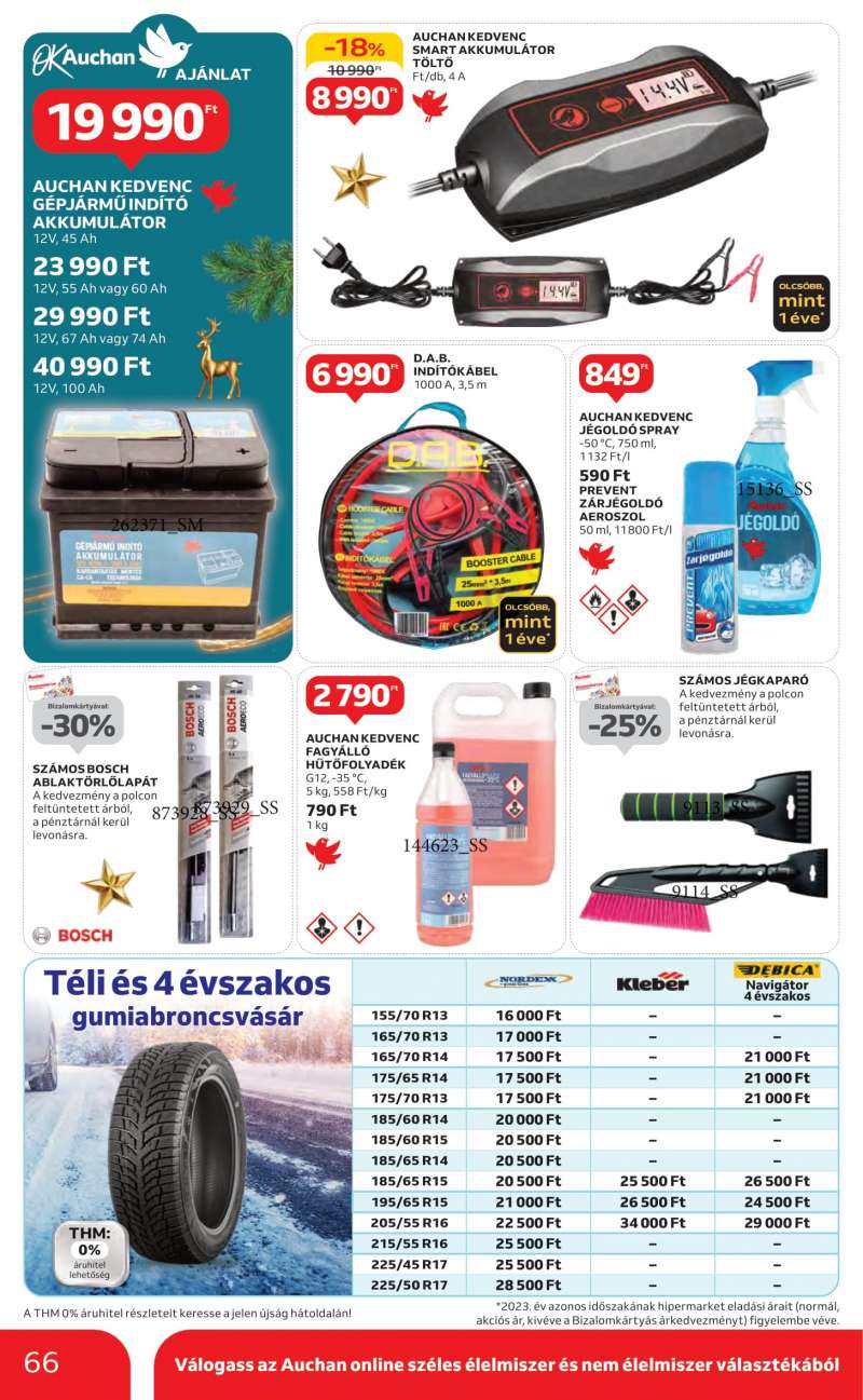 Auchan Akciós Újság Hipermarket 66 oldal