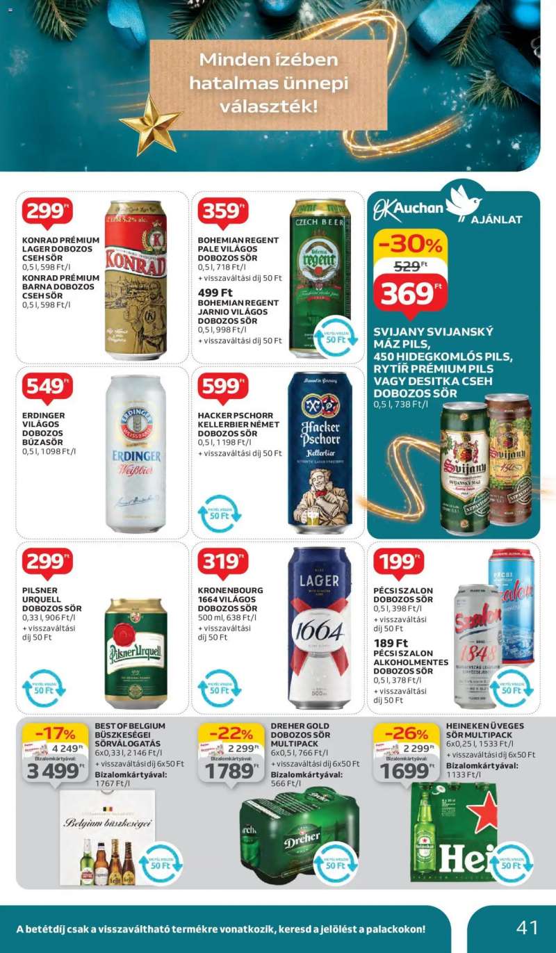 Auchan Akciós újság Auchan 41 oldal