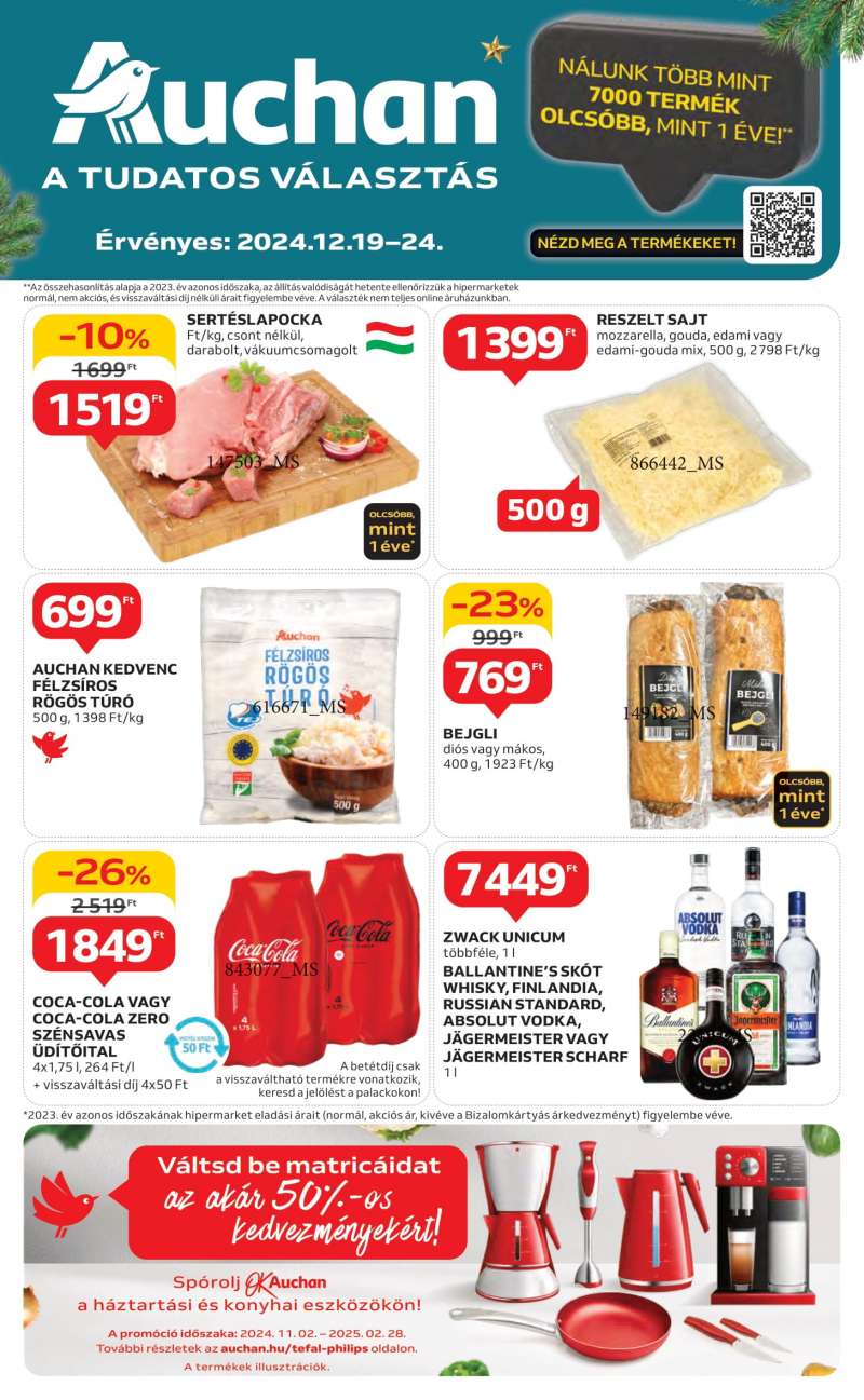 Auchan Akciós Újság Hipermarket 1 oldal