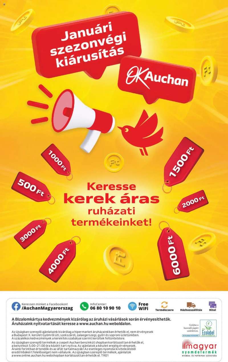 Auchan 4 hetes ajánlataink 8 oldal