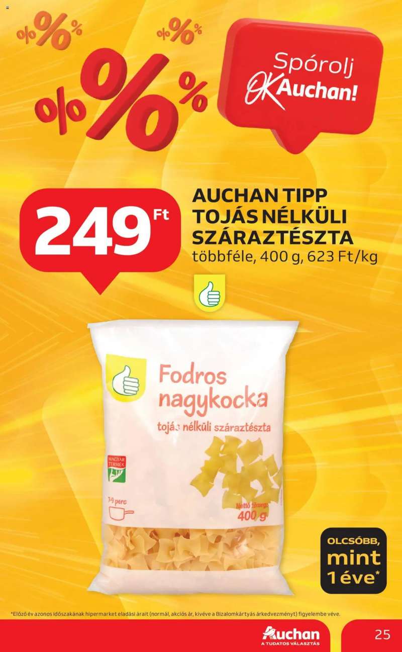 Auchan Akciós újság Auchan 25 oldal