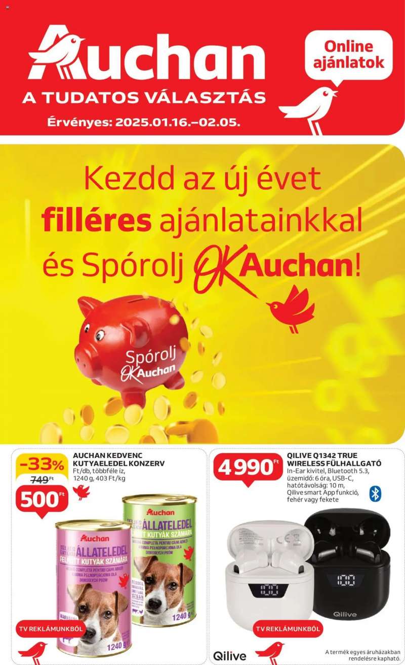 Auchan 3 heti Hipermarket ajánlataink 1 oldal