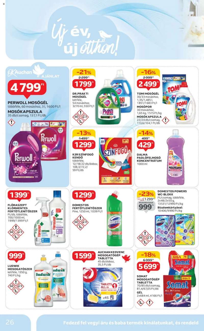 Auchan Akciós újság Auchan 26 oldal