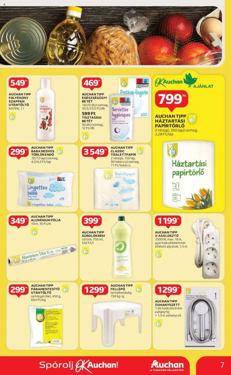 Auchan 2 hetes hipermarket ajánlataink 7 oldal