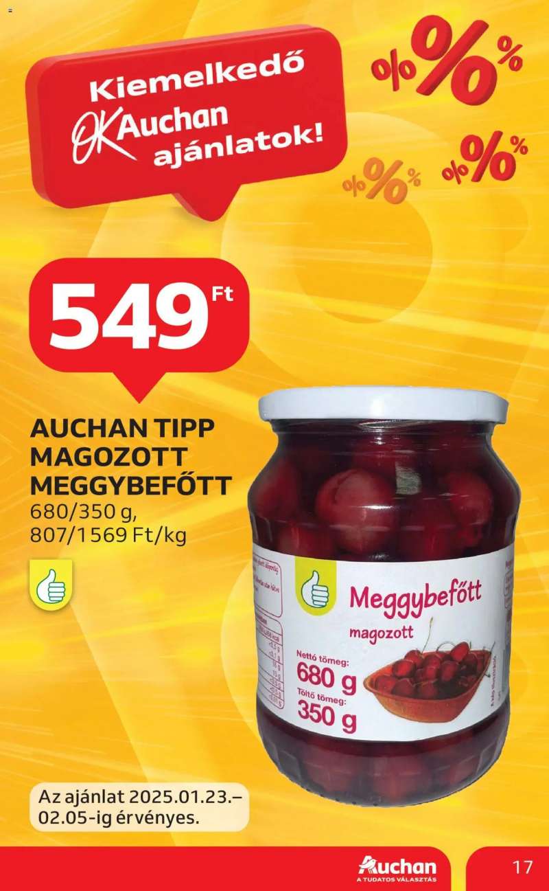 Auchan Akciós újság Auchan 17 oldal