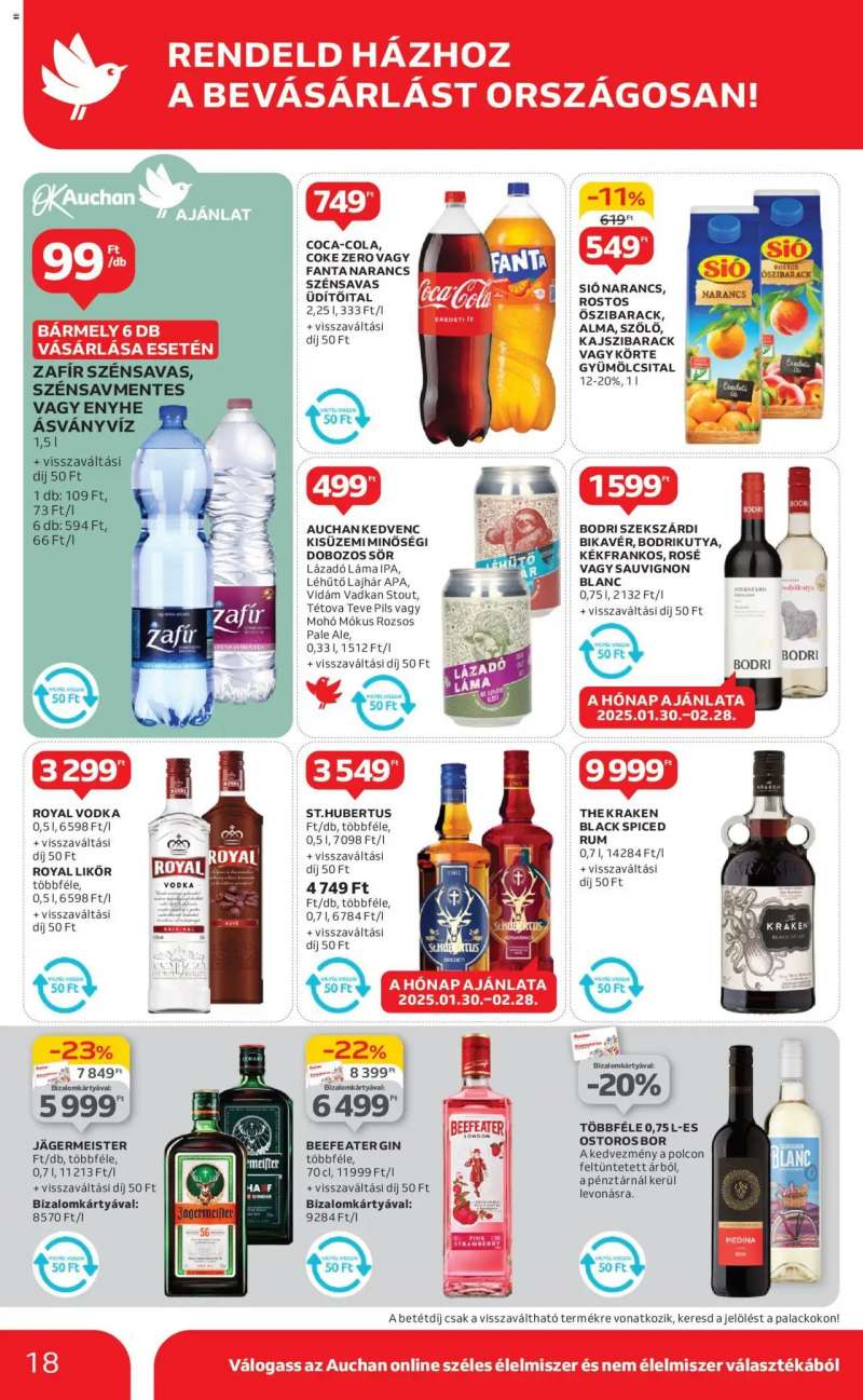 Auchan Akciós újság Auchan 18 oldal