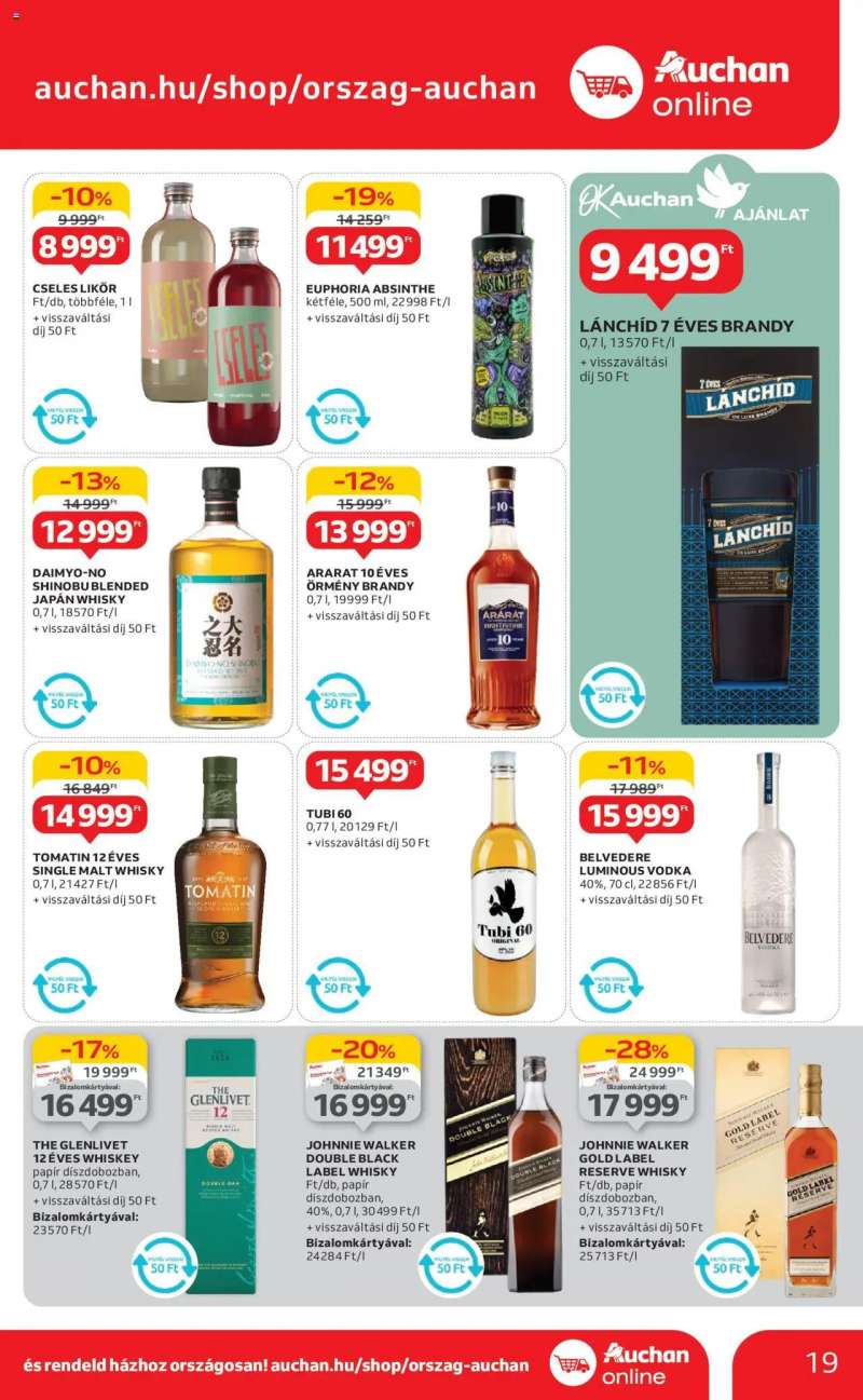 Auchan Akciós újság Auchan 19 oldal