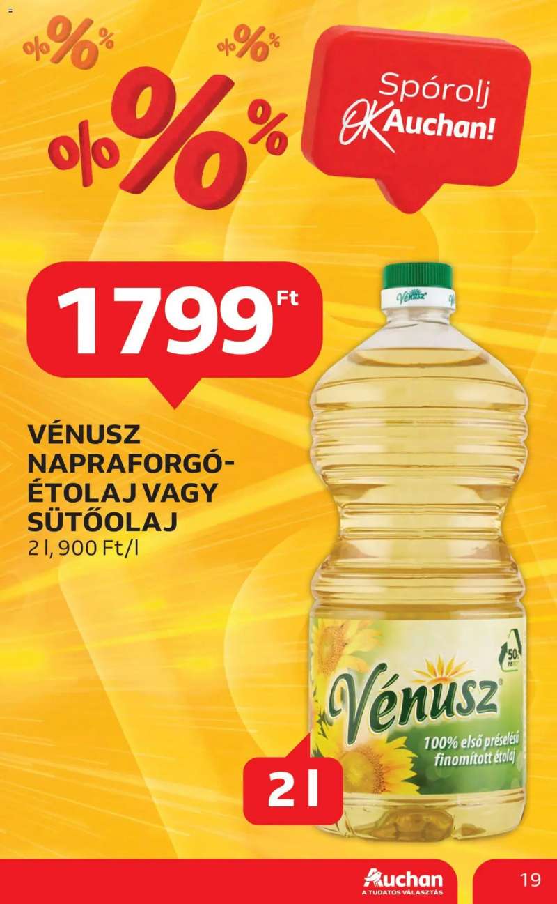 Auchan Akciós újság Auchan 19 oldal