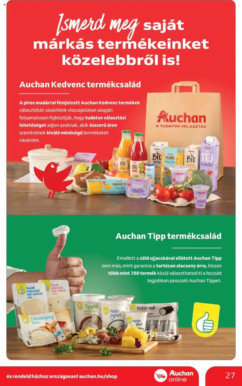 Auchan Akciós újság Auchan 27 oldal