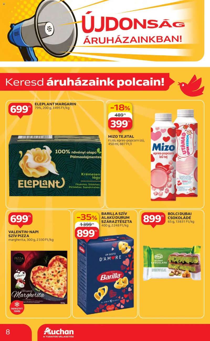 Auchan Akciós újság Auchan 8 oldal