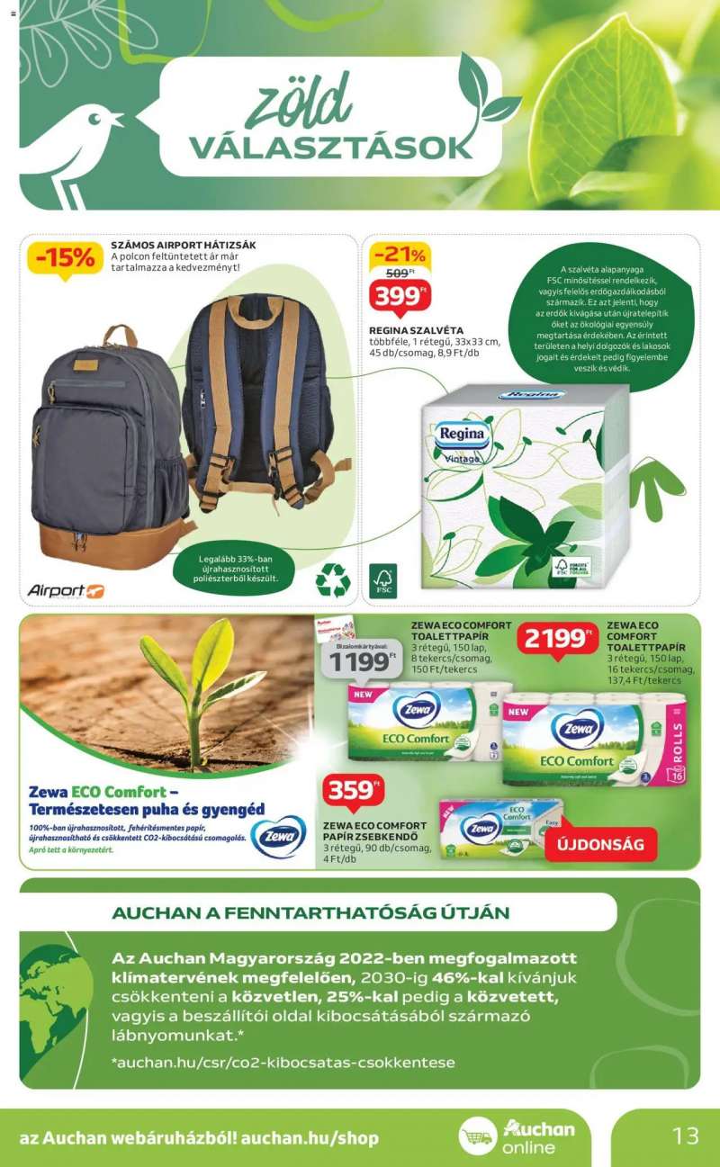 Auchan Green Week ajánlataink 13 oldal