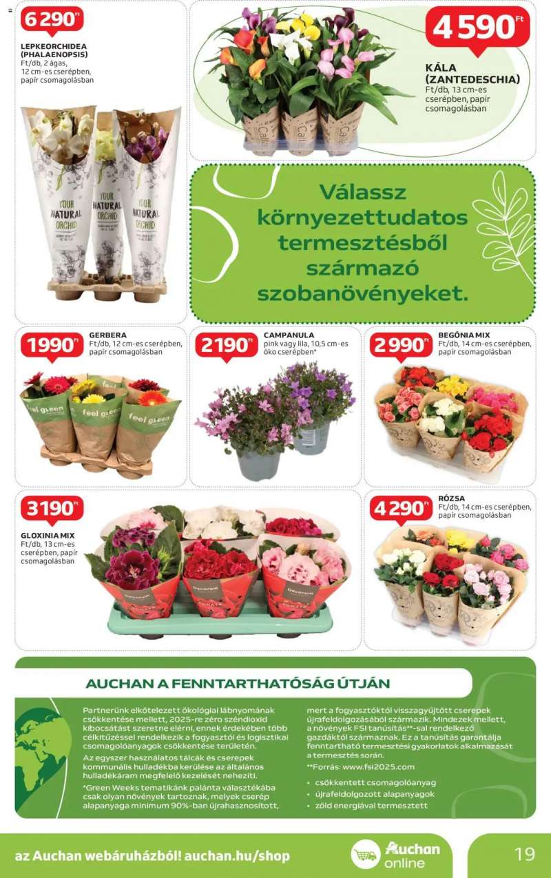 Auchan Green Week ajánlataink 19 oldal