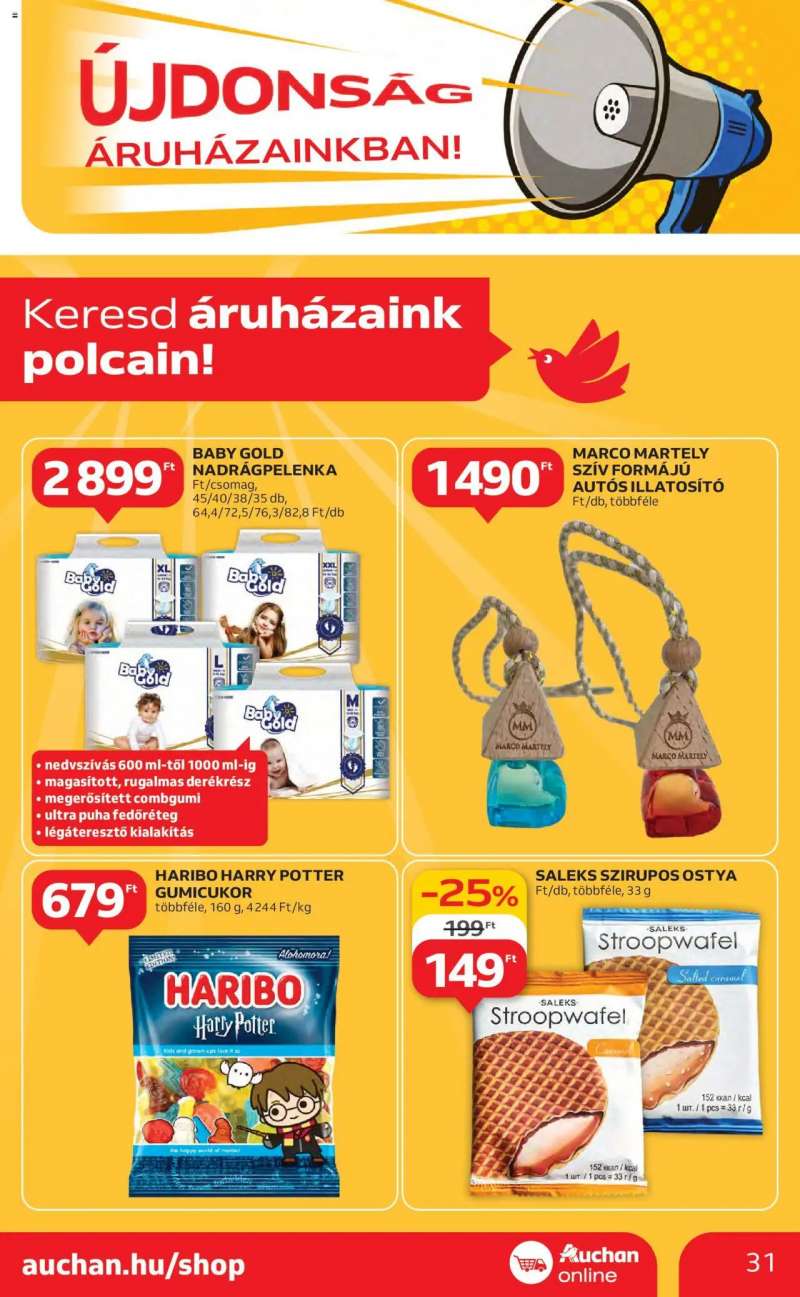 Auchan Akciós újság Auchan 31 oldal