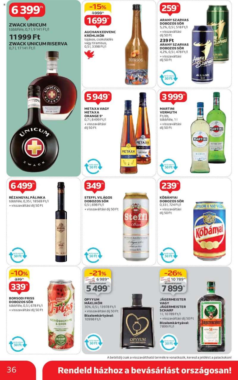 Auchan Akciós újság Auchan 36 oldal