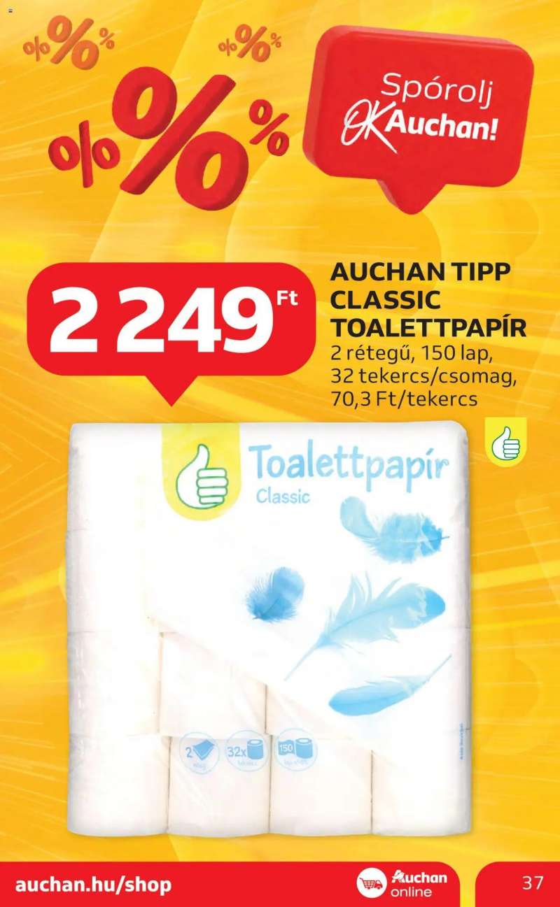 Auchan Akciós újság Auchan 37 oldal