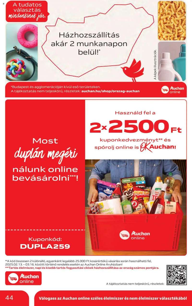 Auchan Akciós újság Auchan 44 oldal