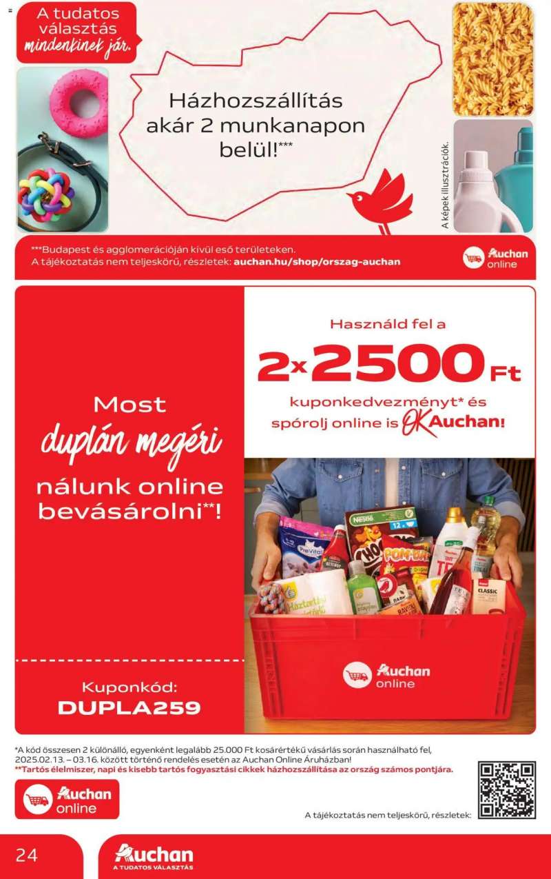 Auchan Akciós újság Auchan 24 oldal