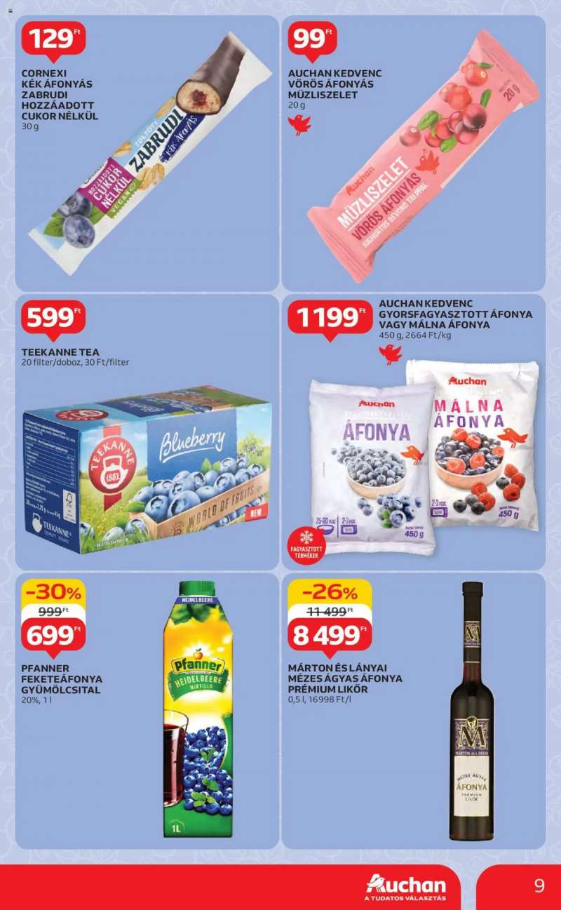 Auchan Akciós újság Auchan 9 oldal