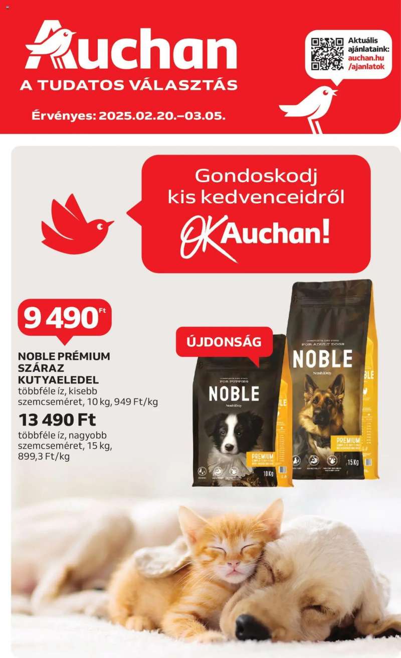 Auchan Kis állat ajánlataink 1 oldal