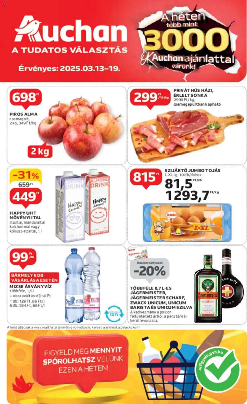 Auchan Akciós újság Auchan 1 oldal